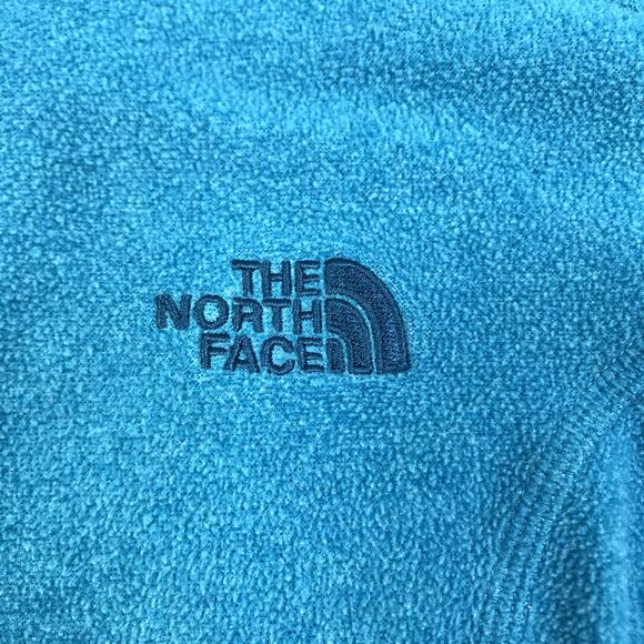THE NORTH FACE Polartec 1/4 Zip Fleece Pullover Women S Blue Outdoor Sporty Y2K - Picture 3 of 9